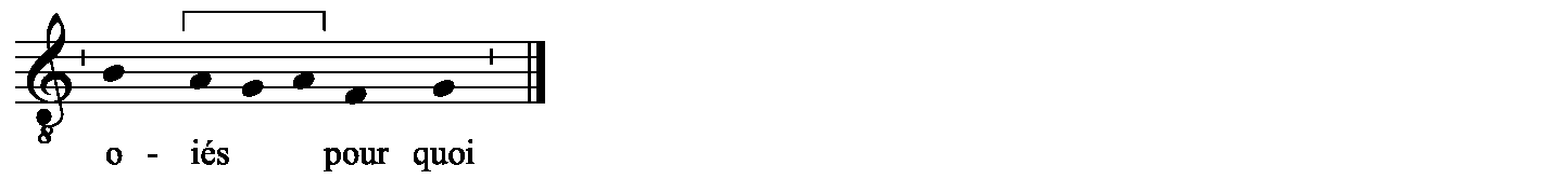 Refrain musical notation